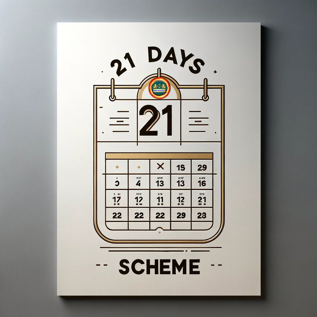 21 Days Scheme for your gold