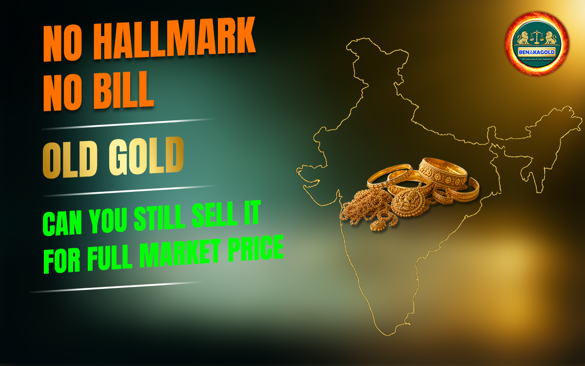 sell old gold without hallmark